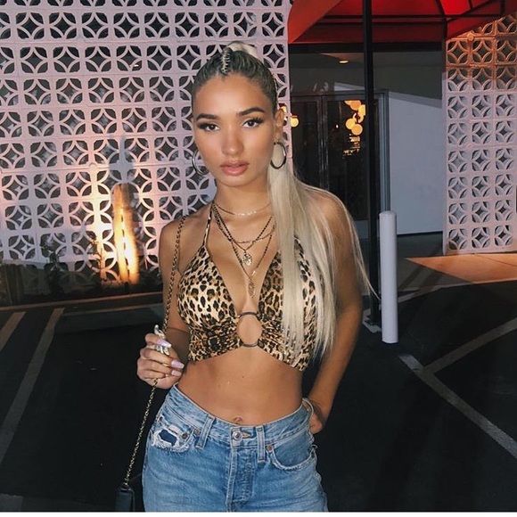 ⭐️Leopard Print Ring Halter Back🐆 - Picture 4 of 9